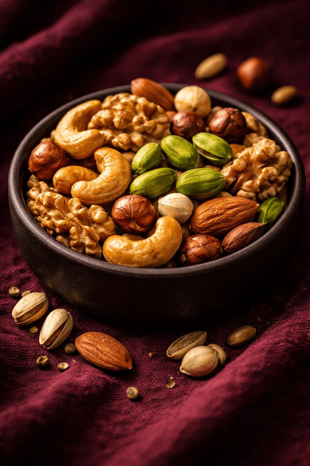 مكسرات طازجة