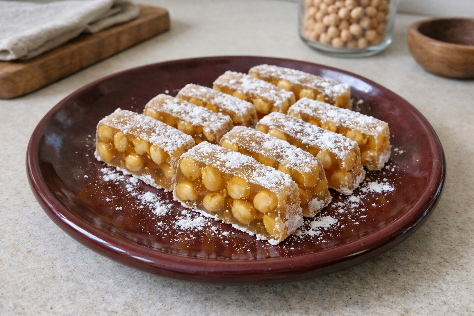 ملبن سوداني وجوز